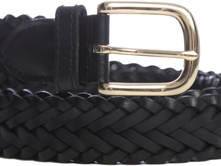 Braided Leather Belt on Sale