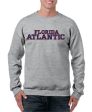 Crew Neck Sweatshirt with printed FAU (Logo 5 New) Fashion