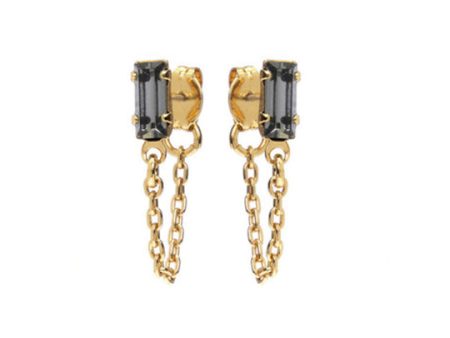 Baguette Continuous Earrings Online Hot Sale