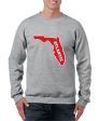 Youth Crew Neck Sweatshirt with printed FAU (Logo 6) Online