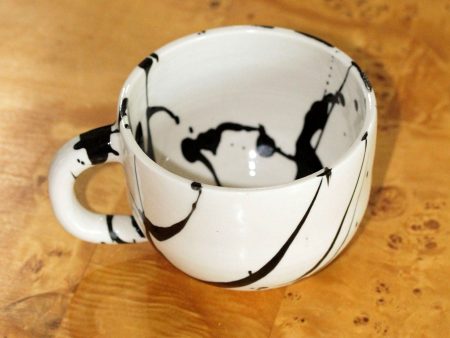 Wacky Mug - Black and White Sale