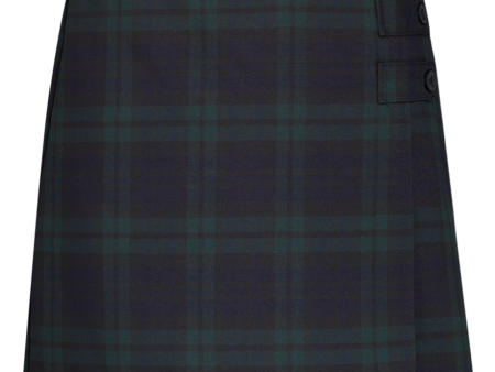 Extra Long Double Tab Pleated Skort Online