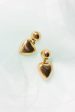 Heart Drop Earrings Hot on Sale