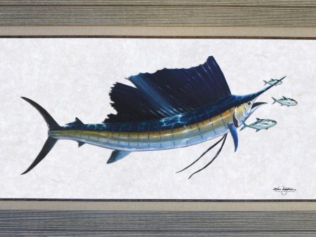 Acrylic Illustration - Sailfish For Discount