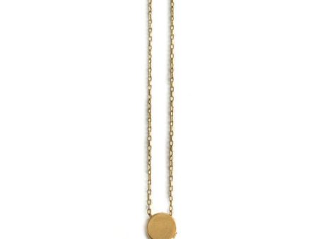 Laura Lombardi Small Circle Necklace Sale