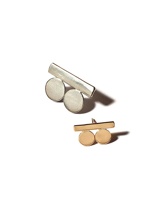 Lila Rice Suneja Studs - Sterling Silver on Sale