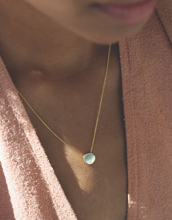 Laura Lombardi Small Circle Necklace Sale