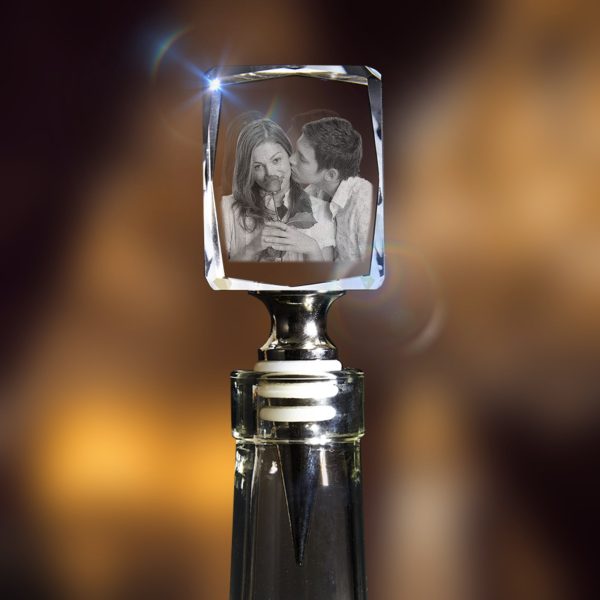 Wine Stopper 3D Crystal Online now