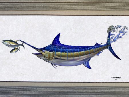 Acrylic Illustration - Blue Marlin Online Hot Sale