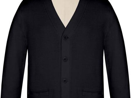 Long Sleeve V-Neck Button Cardigan Fashion