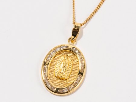 Jackpot Mary Necklace - Gold Sale