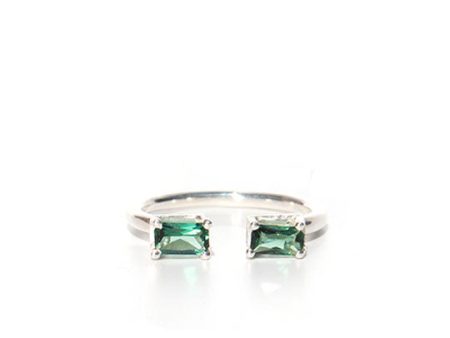 Tarin Thomas Emerald Green Kennedy Ring Cheap