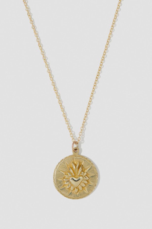 Corazon Round Necklace Fashion