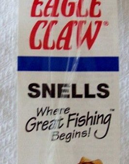 Eagle Claw Model 139 Snelled Hooks – Bronze For Sale