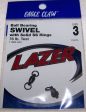 Ball Bearing Swivels w  Stainless Steel Rings Black Hot on Sale