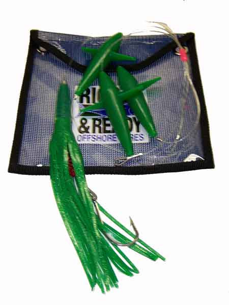 Green T Lure  4-Pack Supply