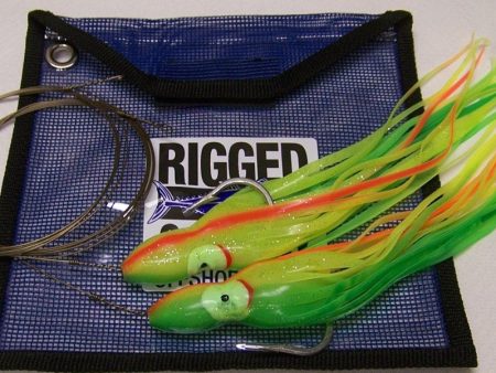 Shark Rig-Squid Skirted 300+Lb-Single Strand Replacements on Sale