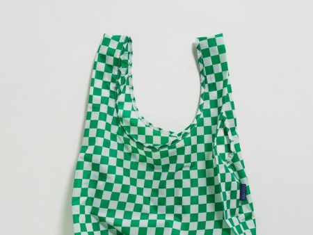 Green Checkerboard - Standard Baggu Online