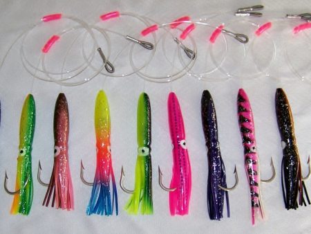 6  Squid Stingers for Spreader Bars and Daisy Chains Online Sale