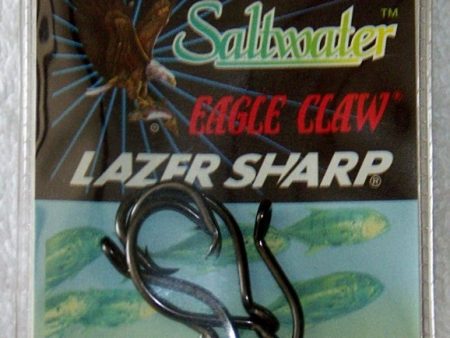 Circle Hooks-Lazer Sharp Platinum Black L2006G Online Hot Sale