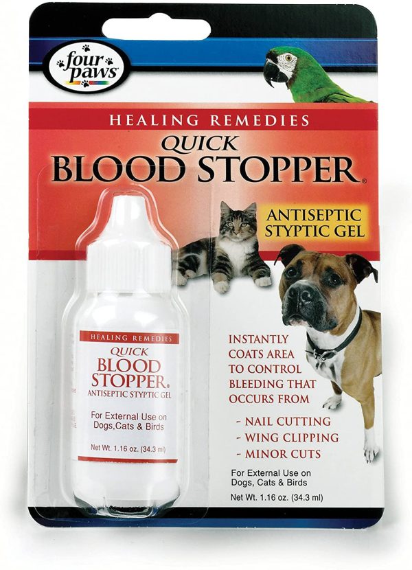 Four Paws Quick Blood Stopper Gel 1ea 1.16 oz Supply