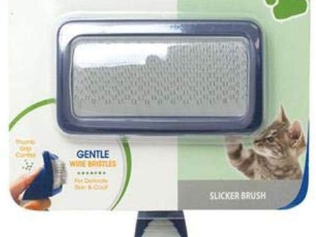 Four Paws Magic Coat Cat Slicker Brush 1ea One Size Supply