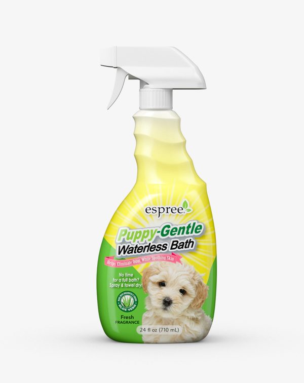 Espree Puppy Gentle Waterless Baths with Aloe Fresh Scent 1ea 24 oz Online