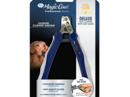 Four Paws Magic Coat Professional Series Deluxe Dog Nail Clipper with Size Guide 1ea MultiSize Online now