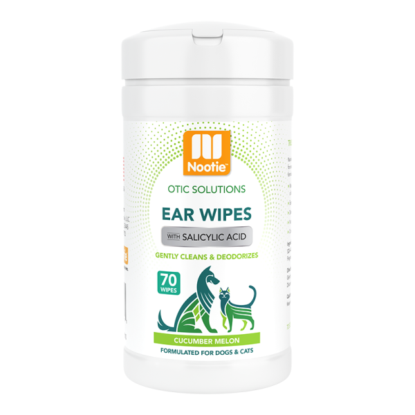 Nootie EarWipes Cucumber Melon 70 Count Supply