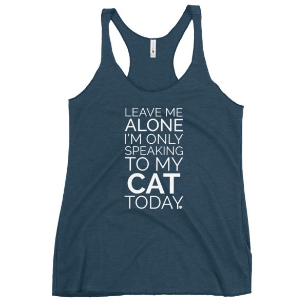 Leave Me Alone Cat Tank Online Sale