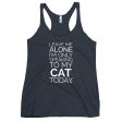 Leave Me Alone Cat Tank Online Sale