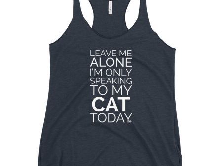 Leave Me Alone Cat Tank Online Sale