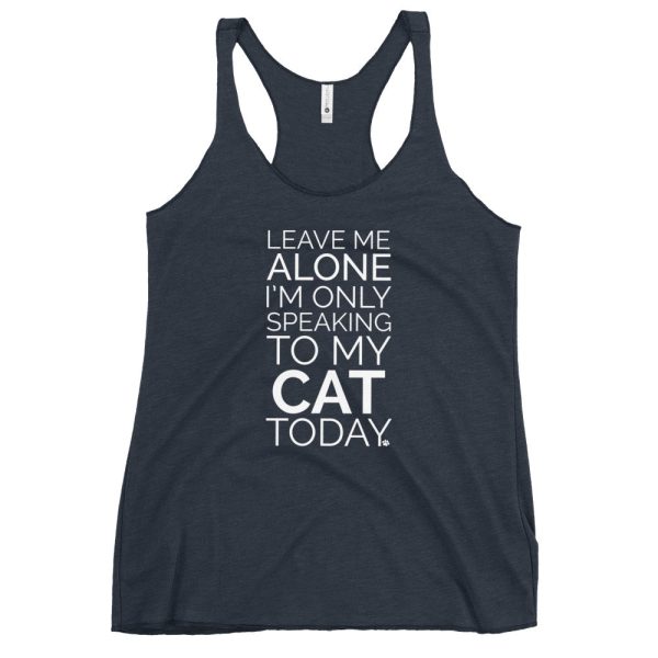 Leave Me Alone Cat Tank Online Sale