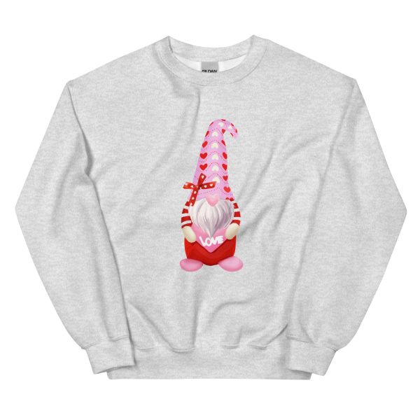 Valentine Gnome Crewneck Sweatshirt on Sale