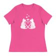 Kitten Love Women s Relaxed T-Shirt For Cheap