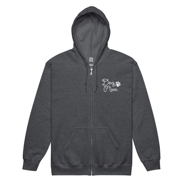 Dog Mom Zip Hoodie Fashion