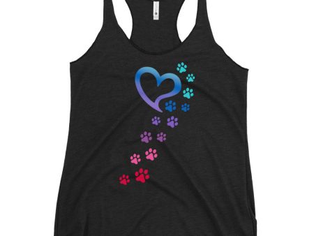 Rainbow Paws To My Heart Tank Cheap