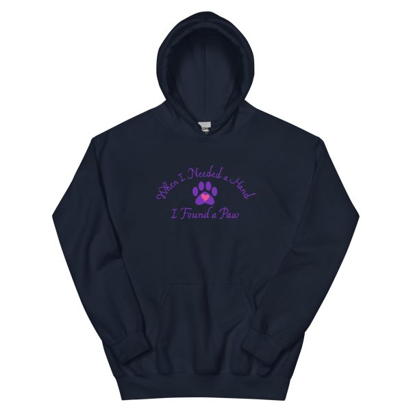 When I Needed a Hand I Found A Paw  Hoodie Discount