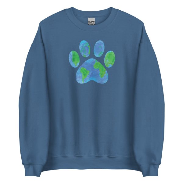 Earth Paw Crewneck Sweatshirt Supply