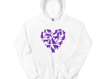 Lots of Love For Cats Hoodie Fashion