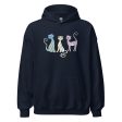 Whimsy Easter Cats Hoodie Sale