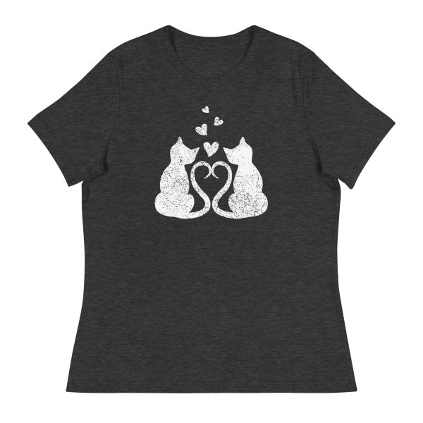 Kitten Love Women s Relaxed T-Shirt For Cheap