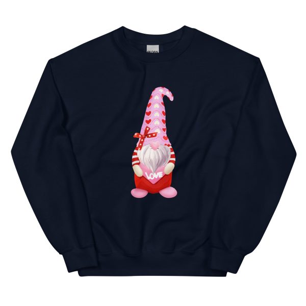 Valentine Gnome Crewneck Sweatshirt on Sale