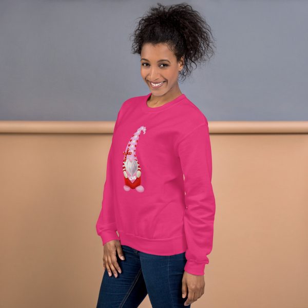 Valentine Gnome Crewneck Sweatshirt on Sale