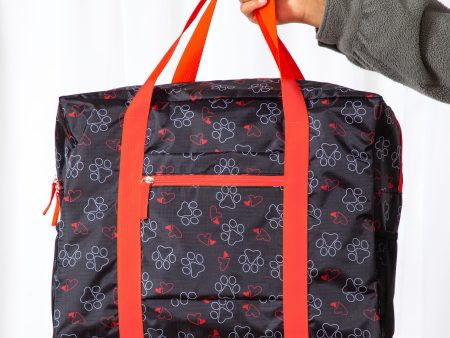 Paw Print Durable Travel Bag Fashion