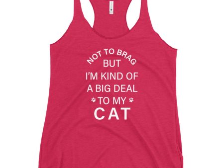 Not To Brag Cat Tank For Discount