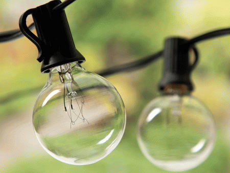 Incandescent Globe String Lights Fashion