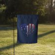 Painted Paws American Heart Flag Garden Flag Discount