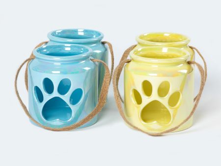 Heart Paw Candle Holder - Set of 2 Sale