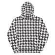 Black Cat Houndstooth Hoodie Discount